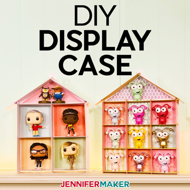 DIY Display Case: A Cricut Cutie Keepsake House!