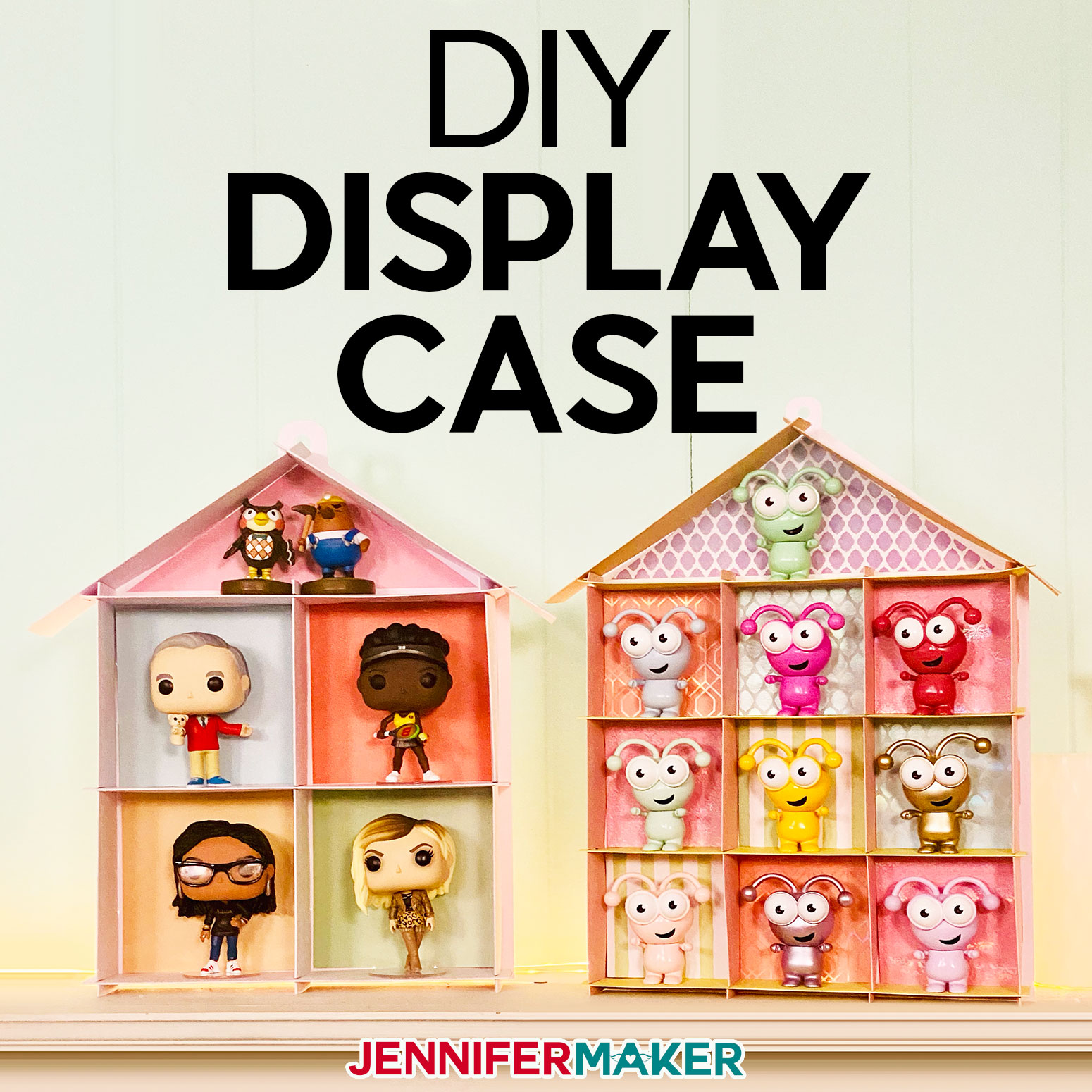 DIY Display Case: A Cricut Cutie Keepsake House! - Jennifer Maker