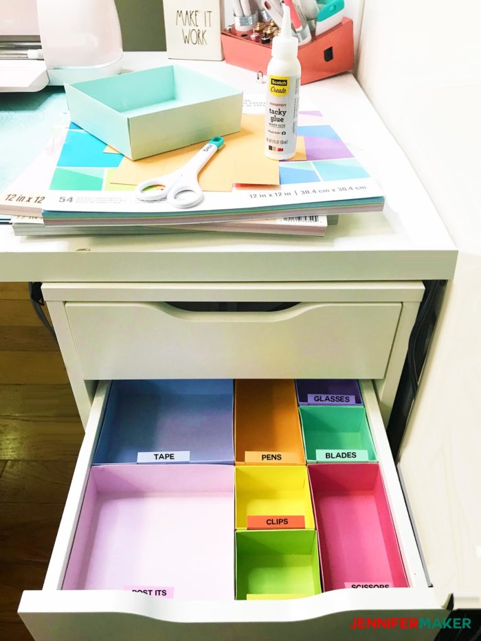 Easy DIY Drawer Divider Organizers