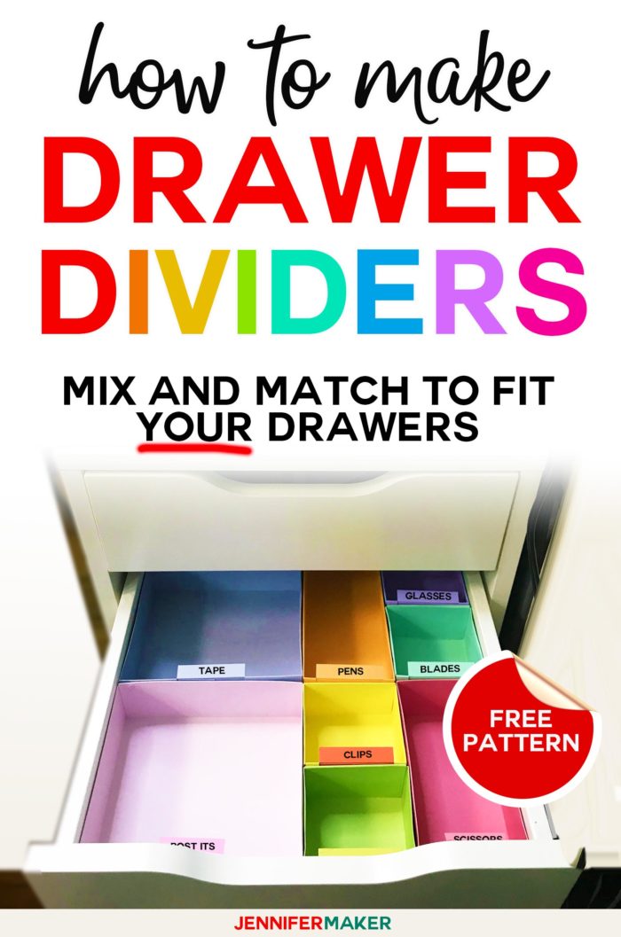 How to Make Box or Drawer Dividers with a Cricut Maker - The Homes I Have  Made