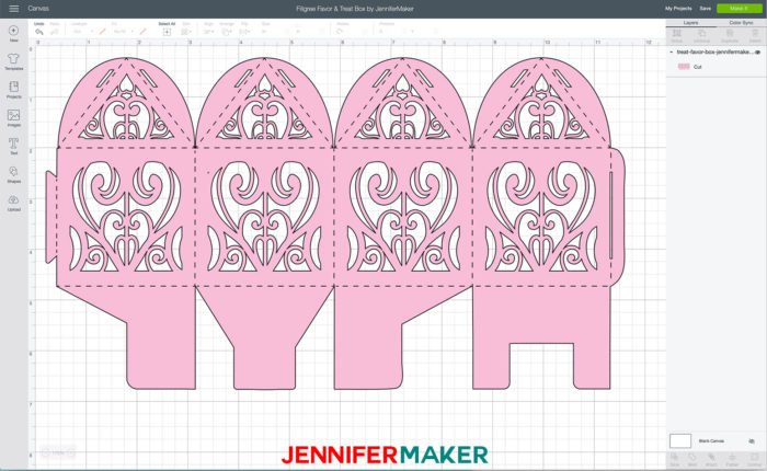 Stationery Paper & Party Supplies SVG Treat Box Elephant Its a Girl