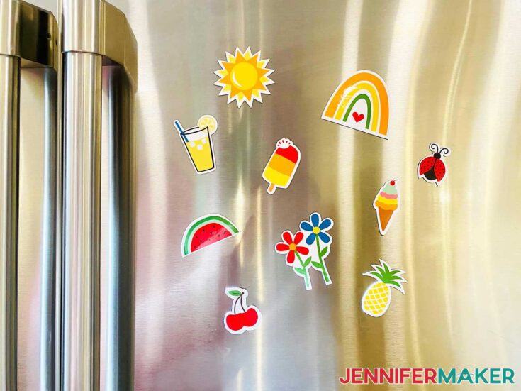 Fridge Magnets DIY - Fruits, How to make diy fridge magnets at home