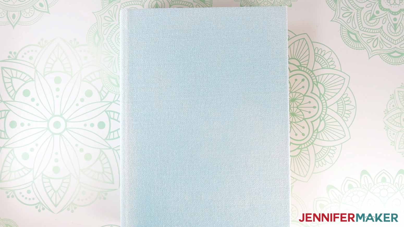 Large DIY board game box painted blue