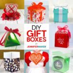 DIY Gift Box Ideas and Templates with Free Patterns by JenniferMaker