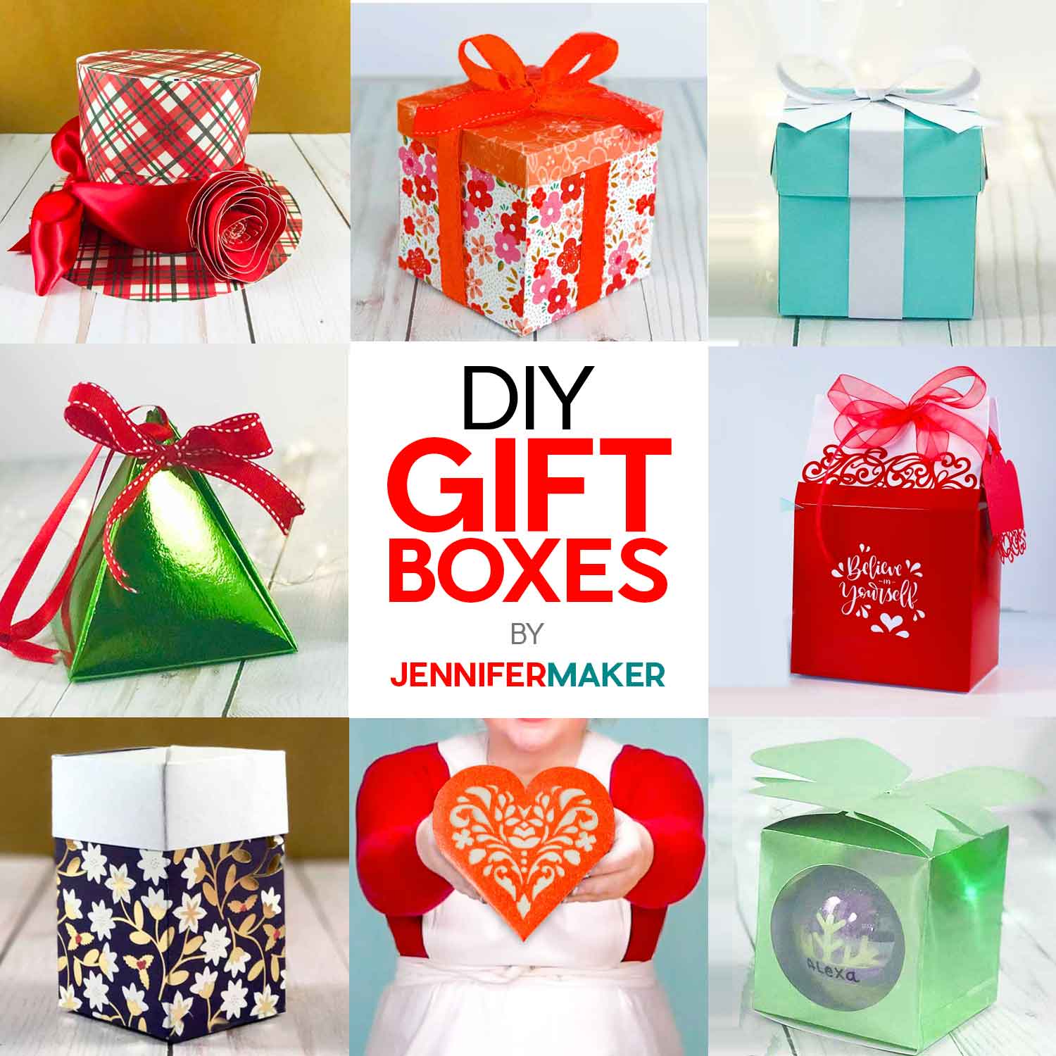 How to Make Gift Boxes for Treats, Tumblers, and Trinkets! - Jennifer Maker