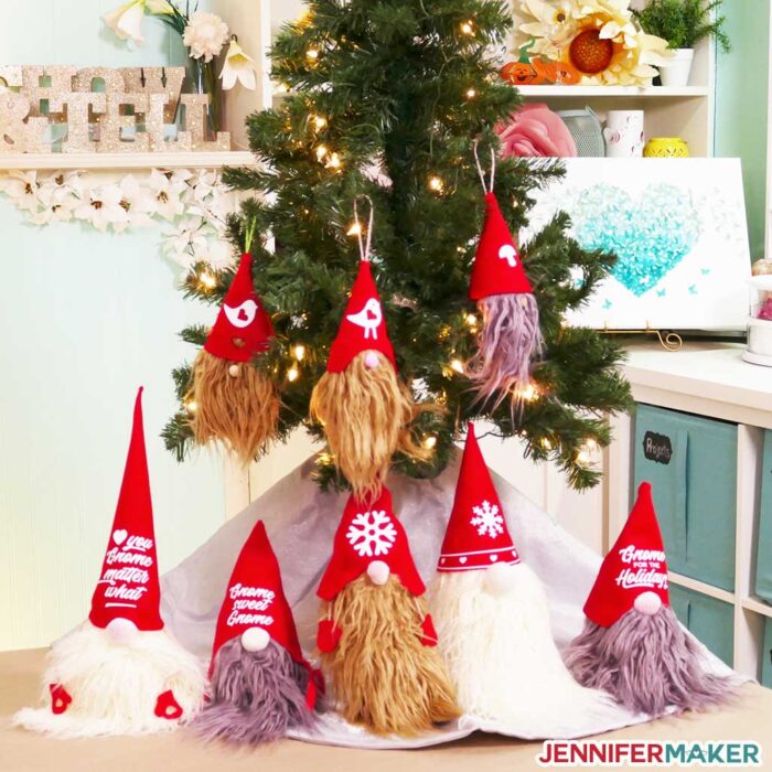DIY Gnomes under the Christmas Tree
