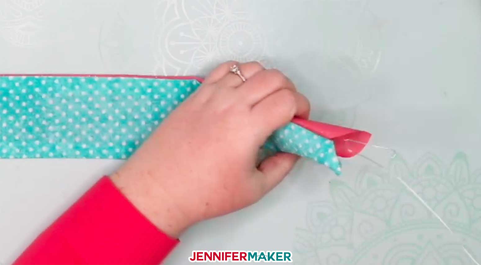 DIY Headbands with Buttons For Masks - Jennifer Maker