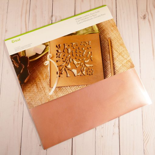 DIY Leather Journal: Rose Gold with Cutwork - Jennifer Maker