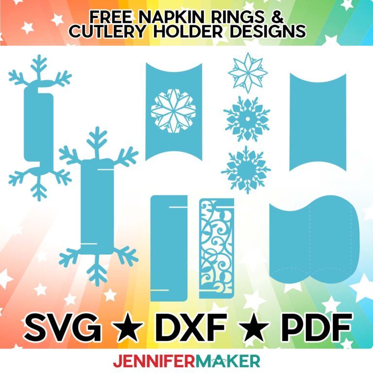 Make Easy DIY Napkin Rings And Cutlery Holders For Holidays! - Jennifer ...