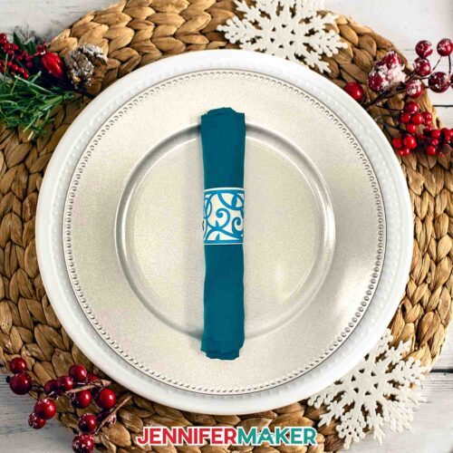Make Easy DIY Napkin Rings And Cutlery Holders For Holidays! - Jennifer ...
