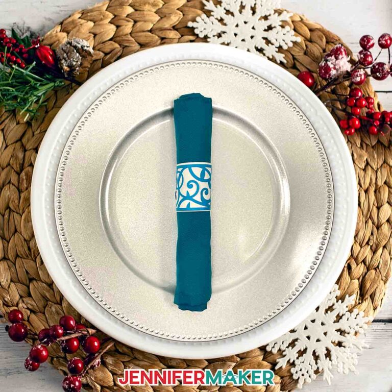 Make Easy DIY Napkin Rings And Cutlery Holders For Holidays! - Jennifer ...