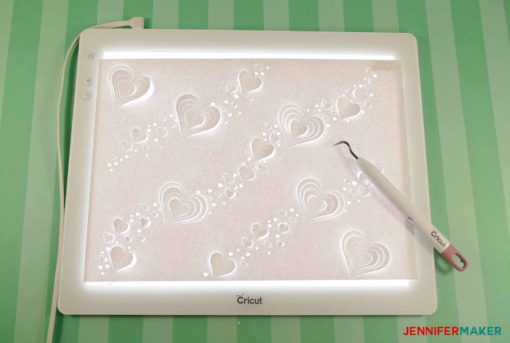 Weed Easily with Cricut BrightPad – That's What {Che} Said