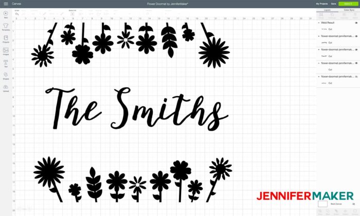 Download Diy Personalized Door Mats Made On A Cricut Jennifer Maker