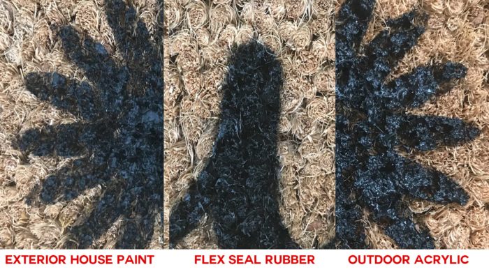 DIY Doormat Ideas: How to Make a DIY Doormat with Flex Seal