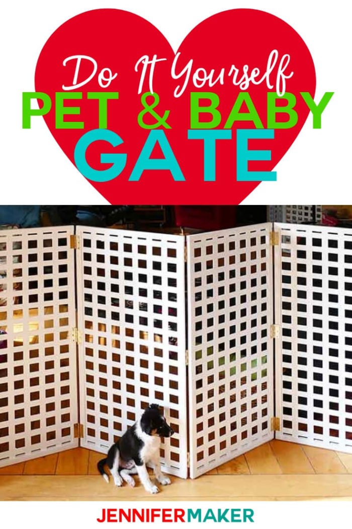 Diy extra deals wide pet gate