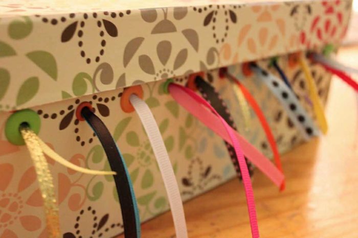 DIY Ribbon Organizer Frame: Pretty and Functional! - Jennifer Maker