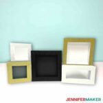 DIY Shadow Box Frames: Affordable Paper Picture Frames for Your ...