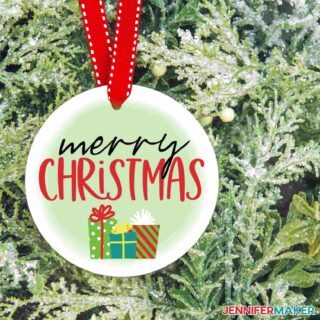 DIY Sublimation Ornaments: With Free Christmas Sublimation Designs ...