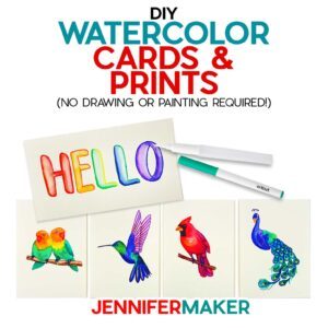 Watercolor Cards & Prints