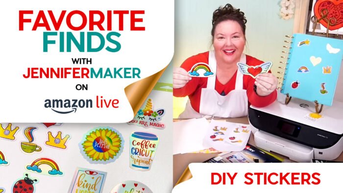 DIY Stickers on Amazon Live