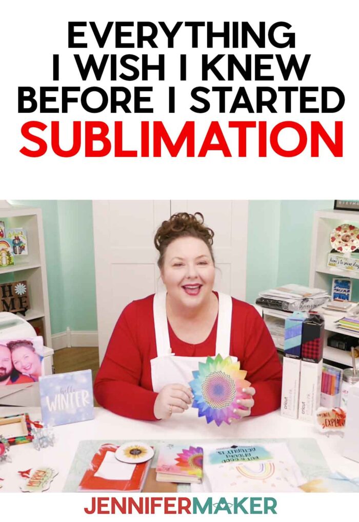 Do You Need a Sublimation Printer? 21 Things I Wish I Knew Before I Started  Sublimation! - Jennifer Maker