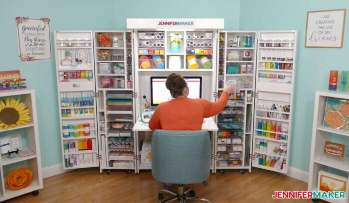 2023 DreamBox Craft Storage Cabinet Review - Color Me Crafty