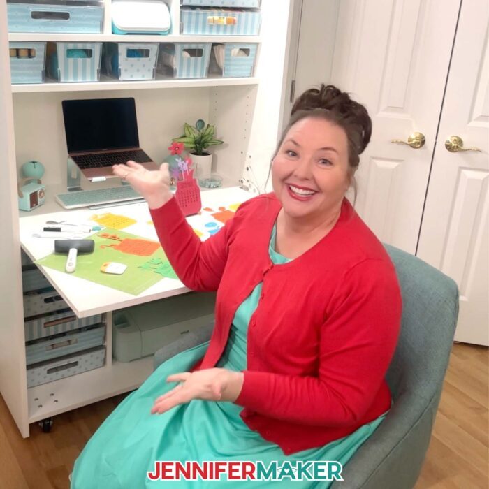 Jennifer Maker shows off the Dreambox Center