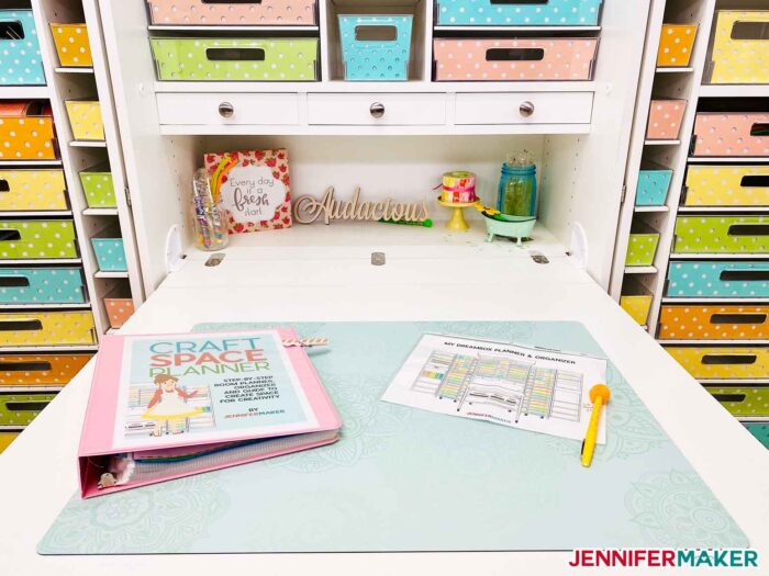 DreamBox Craft Storage Tote Liners & Labels - Jennifer Maker