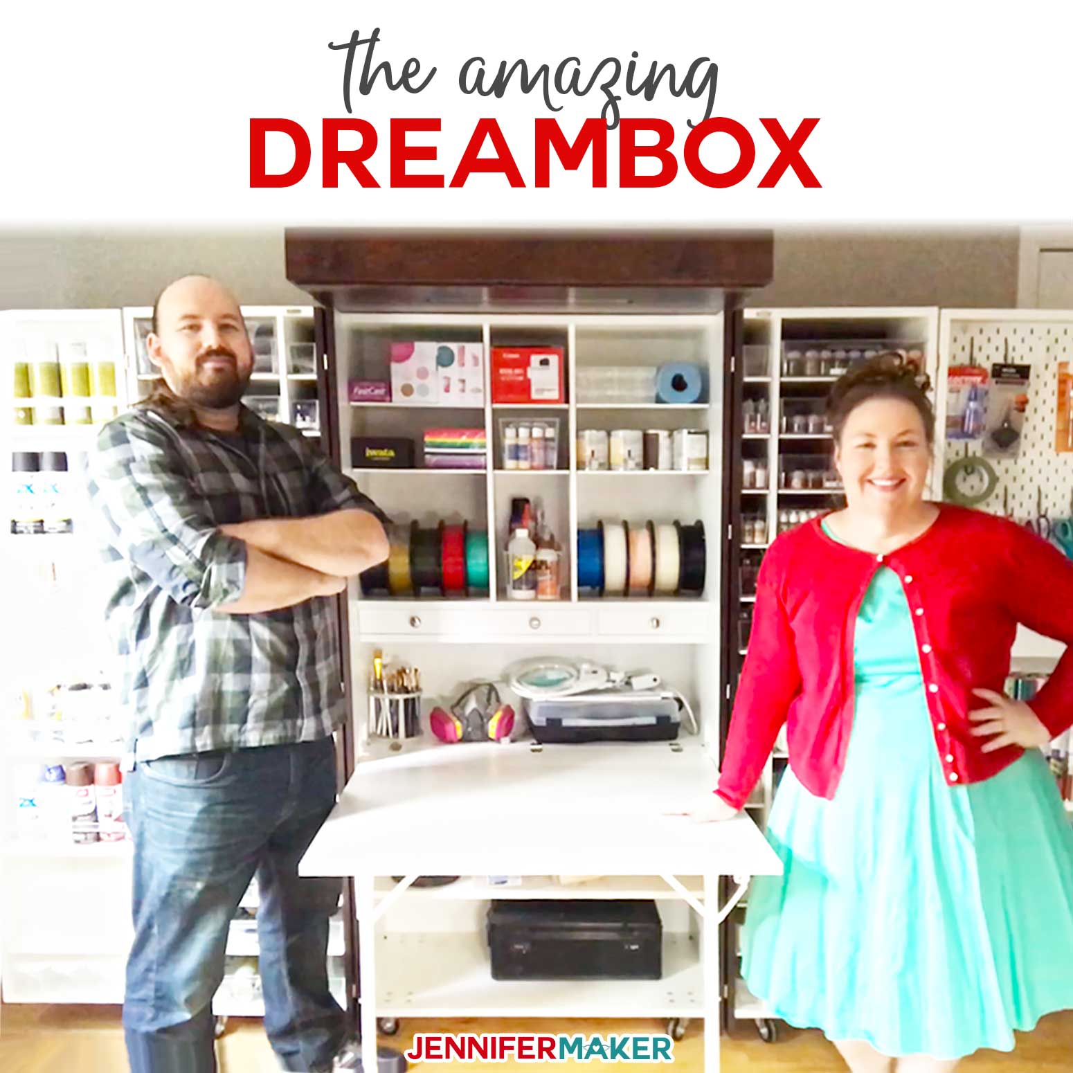 DreamBox Review: Amazing Craft Room Organization! - Jennifer Maker