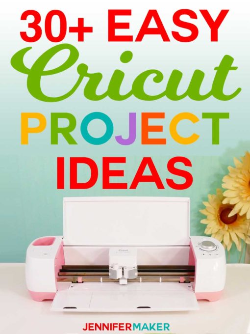 30+ Easy Cricut Project Ideas - Fun & Free! #cricut #svg #papercraft