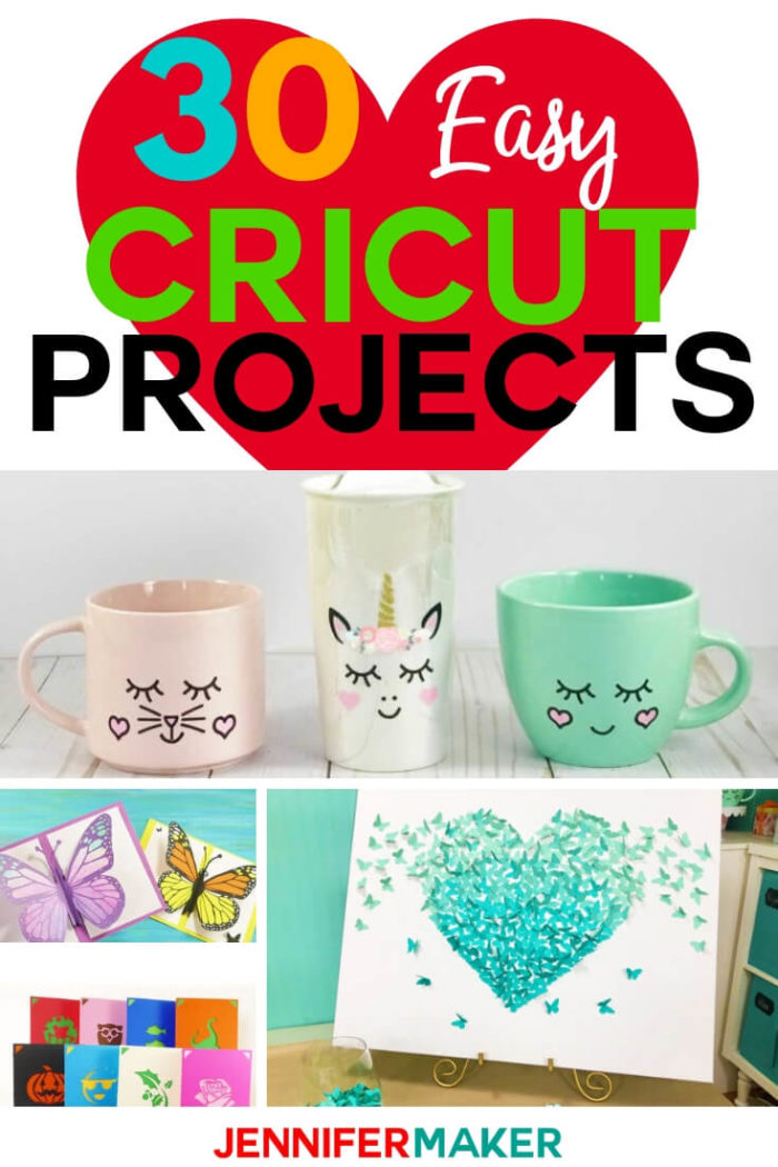 Easy Cricut Project Ideas - Fun and Free! - Jennifer Maker