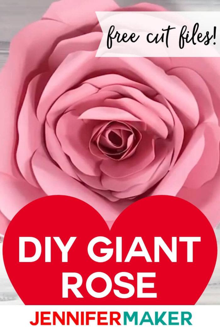 Download Giant Flower Spellbound Rose Every Petal Is Unique Jennifer Maker SVG, PNG, EPS, DXF File