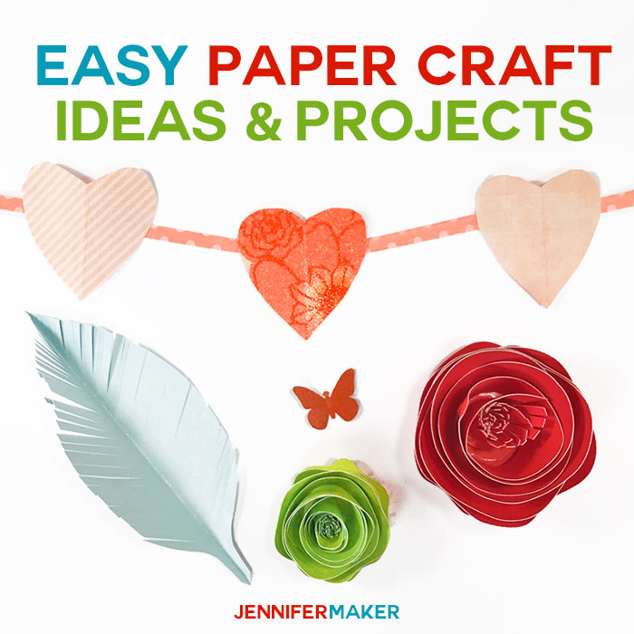 Make Miniature Paper Roses for Cute Crafts - Jennifer Maker