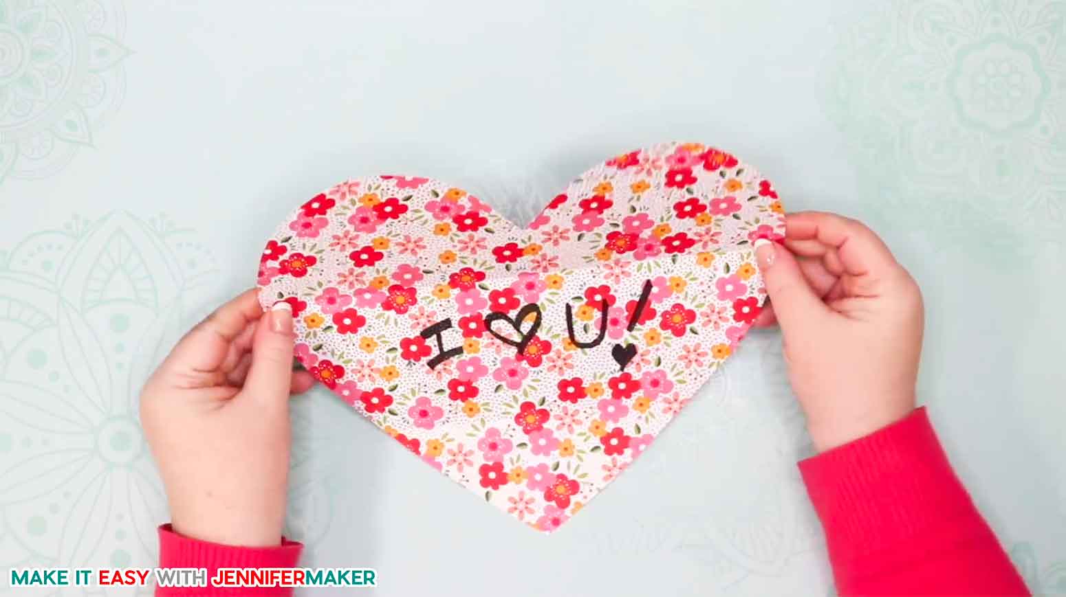 Valentine's Day Cut Paper Hearts for the Cricut - Hey, Let's Make Stuff