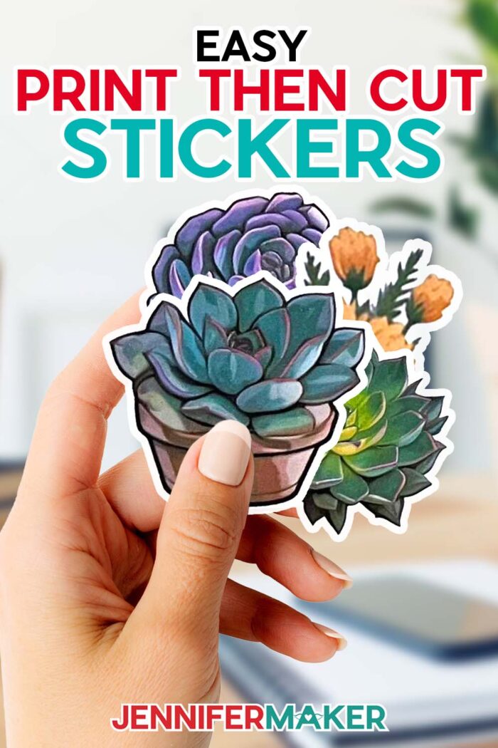 How to Make Custom Stickers With Cricut