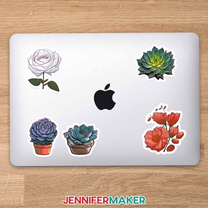 Make Waterproof Stickers with a Sublimation Sticker Sheet - Jennifer Maker