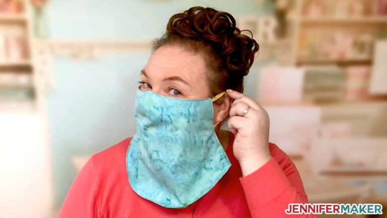 Easy Veil Face Mask Pattern - Cool for Summer! - Jennifer Maker