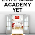 I'm giving a free Elite Blog Academy scholarship away! Click to enter! #blogging