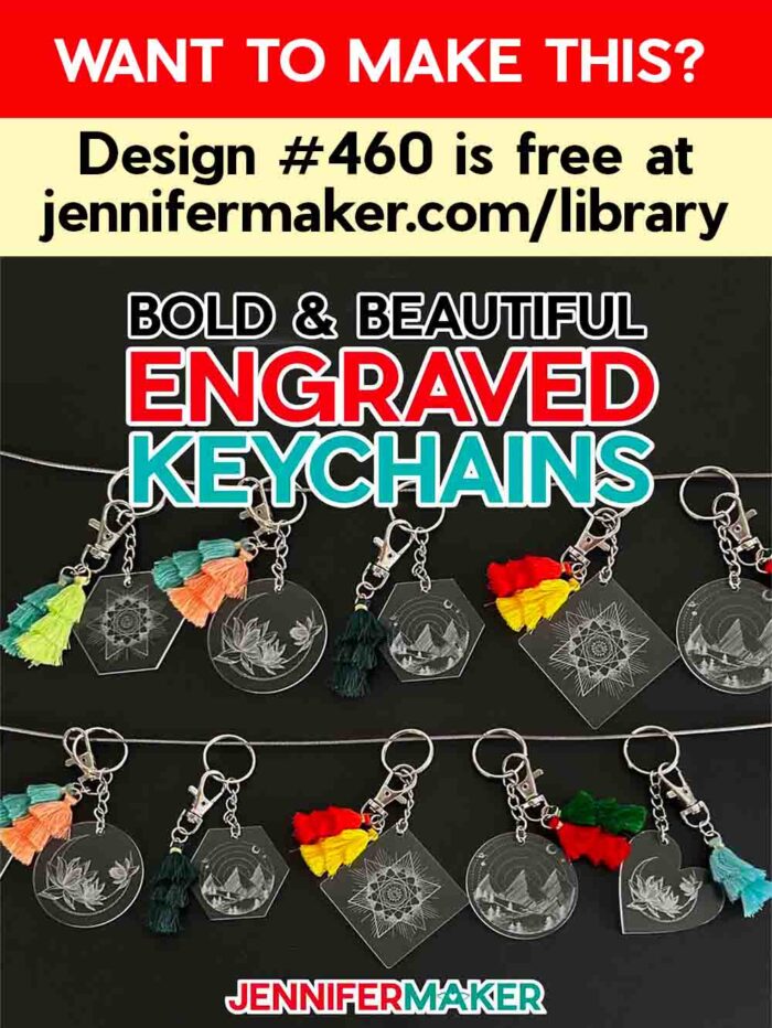 engraved acrylic keychains