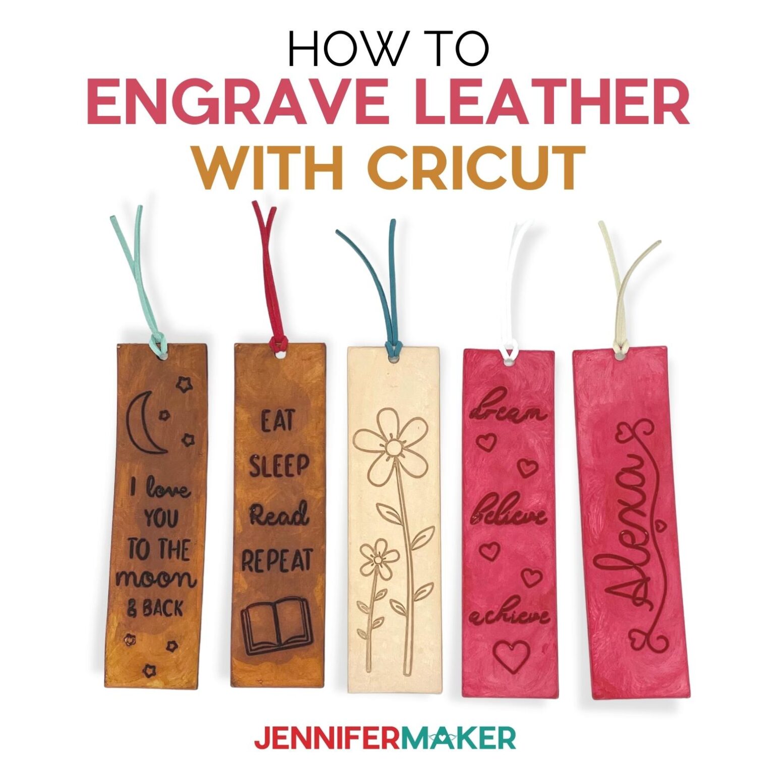 engrave-leather-with-cricut-custom-bookmarks-jennifer-maker