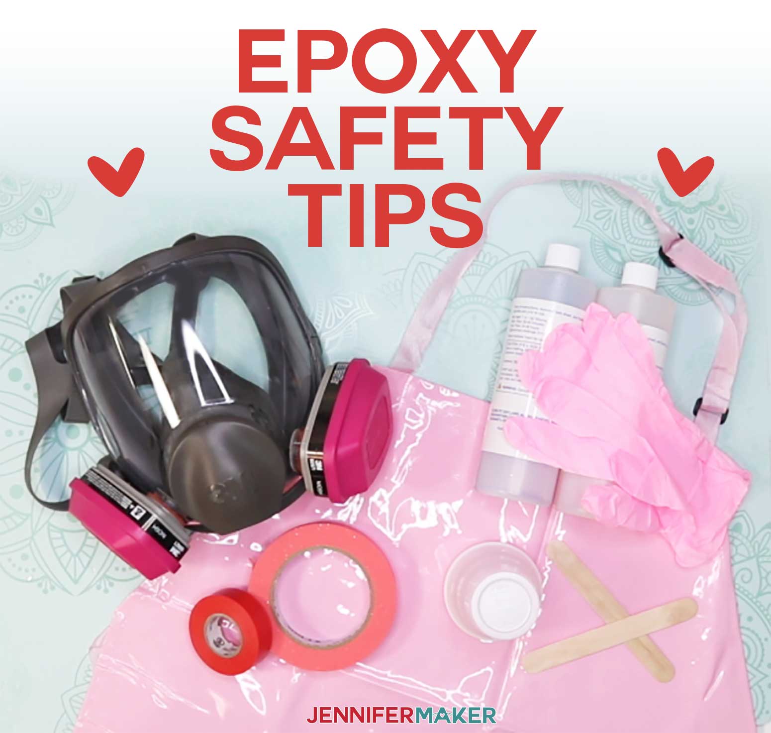 Epoxy Safety: How to Make Tumblers Safely - Jennifer Maker