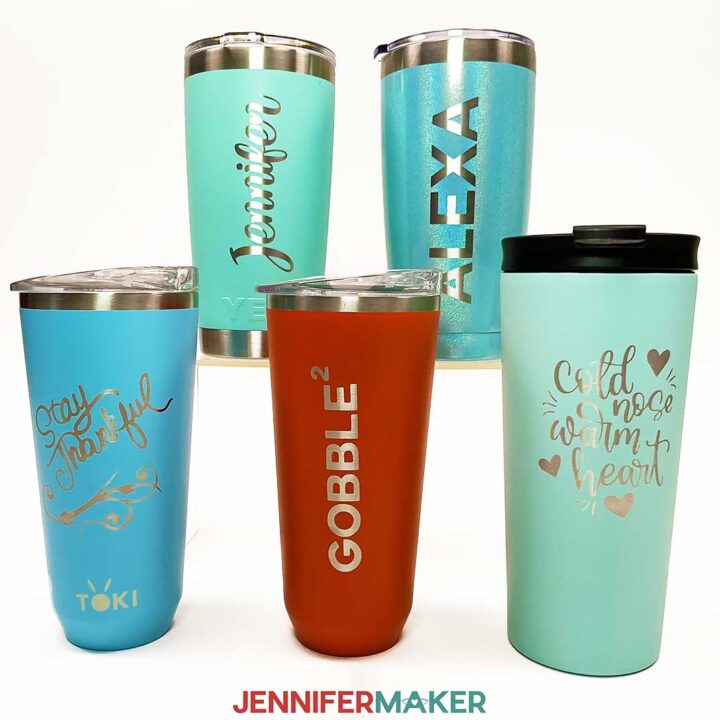 How to Etch Tumblers with CitriStrip + Tips for Intricate Details!