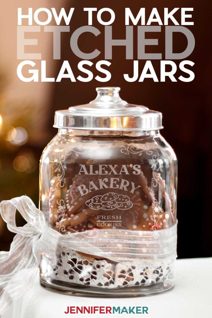 Glass Etching Stencils For Cookie Treat Jars Jennifer Maker   Etched Glass Stencils Jar P 700x1049 