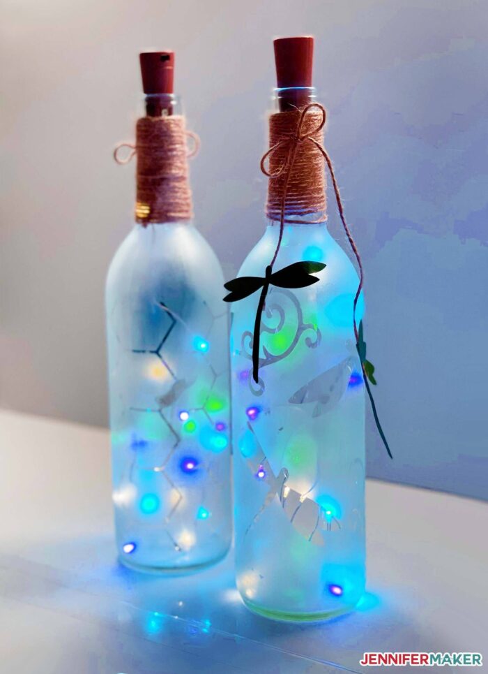 glass etching wine bottles