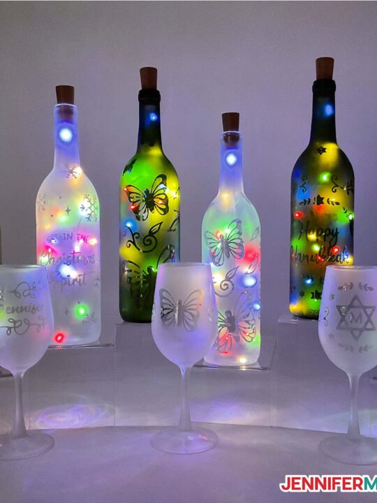 Glass Etching Stencils: How to Make in 25 Ways