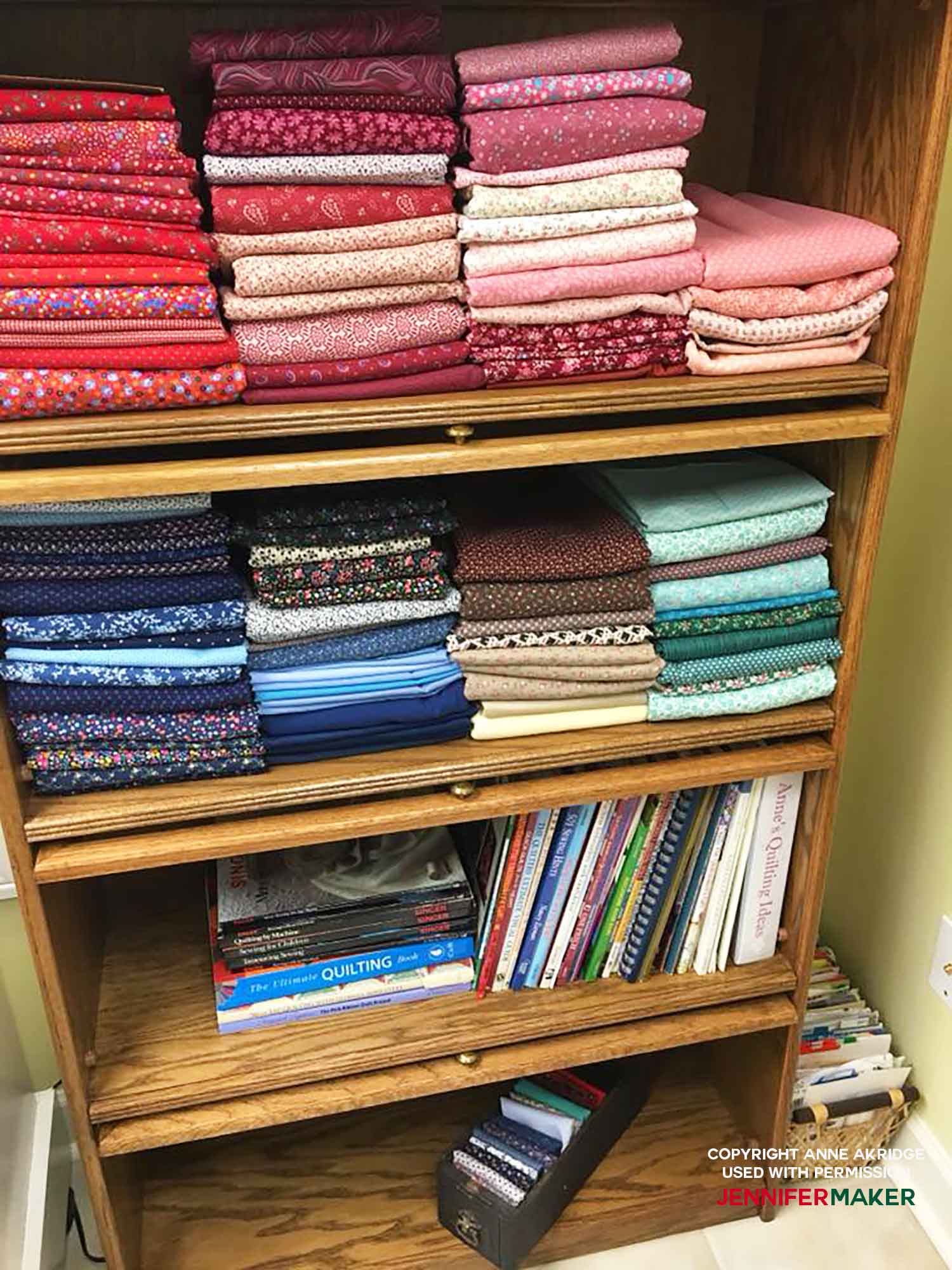 Fabric Organization Ideas & Storage Solutions You'll Love! - Jennifer Maker