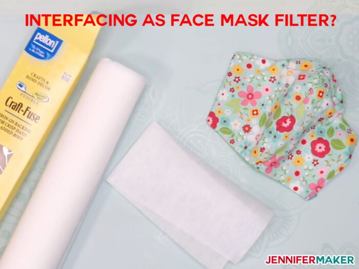 Interfacing as Face Mask Filter Material: What to Use, What to Avoid - Common Household Materials that may be used as a filter, along with research into effectiveness and breathability