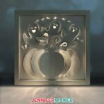 Light Up a Fall Backlit Shadow Box this Halloween! - Jennifer Maker