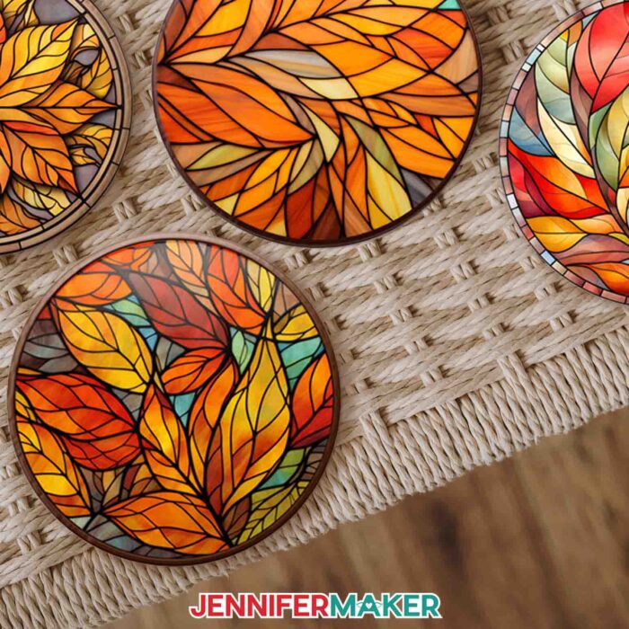 Make Dye Sublimation Coasters with Cool AI Designs! - Jennifer Maker