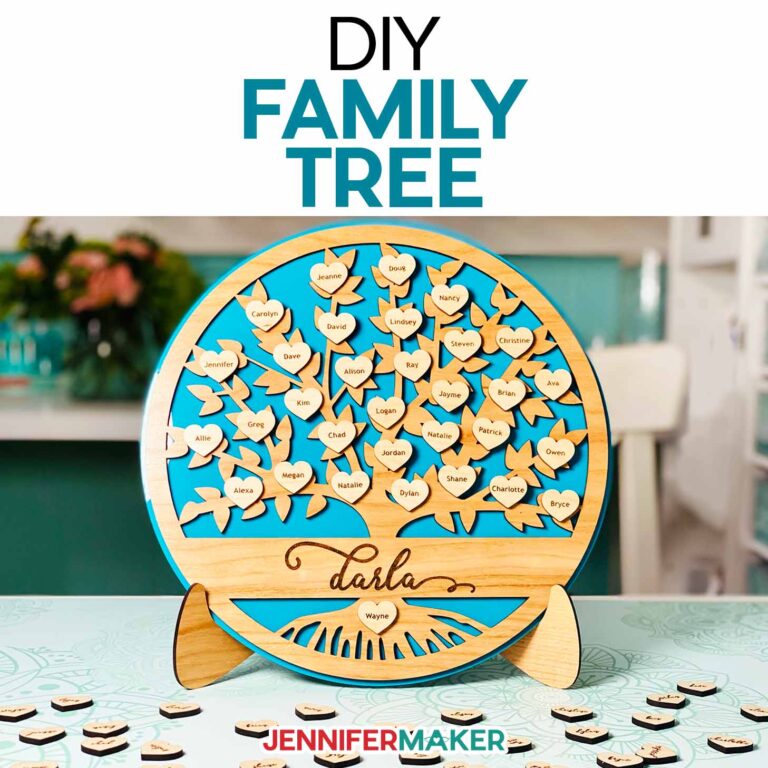 Family Tree SVG: Perfect for Birthdays and Holiday Gifts